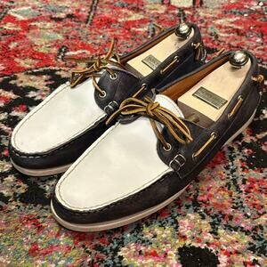 VGUC Rancourt & Co x Polo Ralph Lauren Boat Shoe Spectator Moc Maine USA 13 D